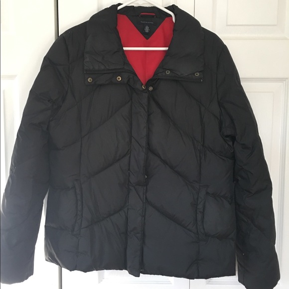 tommy hilfiger womens bubble jacket